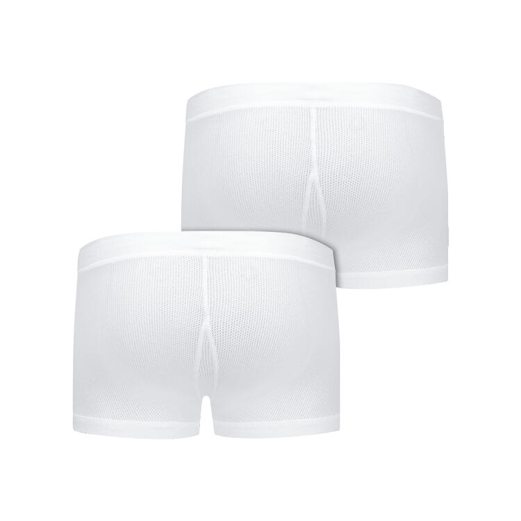 Auf diesem Bild sehen Sie Stroendberg 2er Pack Herren Boxershorts in der Farbe wei�