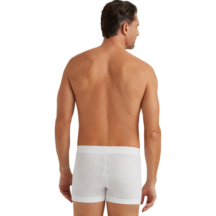 Auf diesem Bild sehen Sie Stroendberg 2er Pack Herren Boxershorts in der Farbe wei�