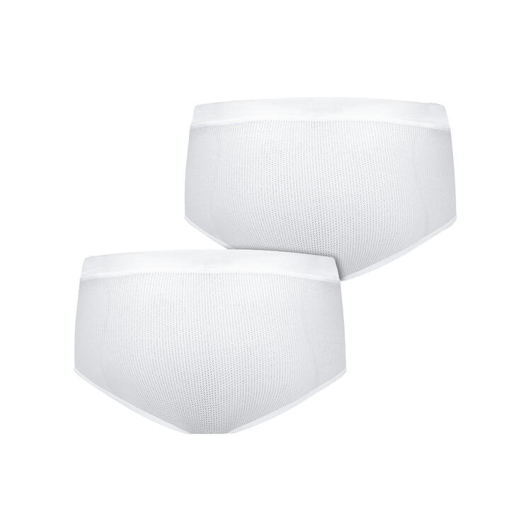 Auf diesem Bild sehen Sie Stroendberg 2er Pack Herren Lufttrikot-Slips in der Farbe wei�