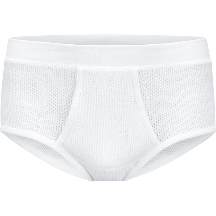 Auf diesem Bild sehen Sie Stroendberg 2er Pack Herren Lufttrikot-Slips in der Farbe wei�