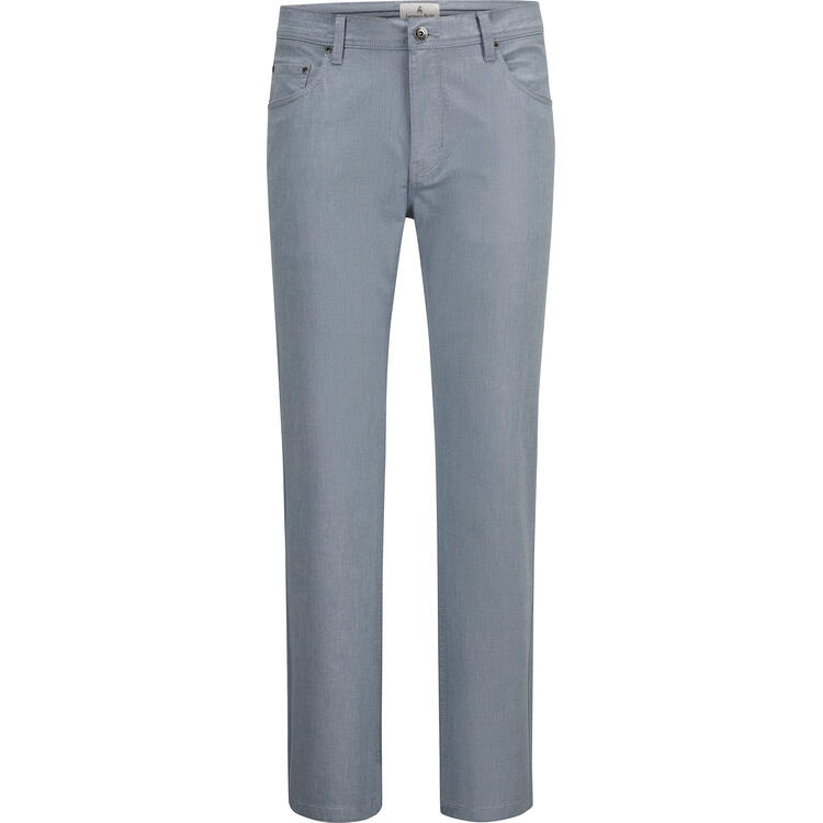 Auf diesem Bild sehen Sie Jacques Britt Herren 5-Pocket-Hose in der Farbe blau