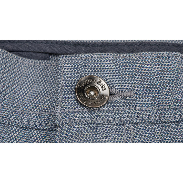 Auf diesem Bild sehen Sie Jacques Britt Herren 5-Pocket-Hose in der Farbe blau