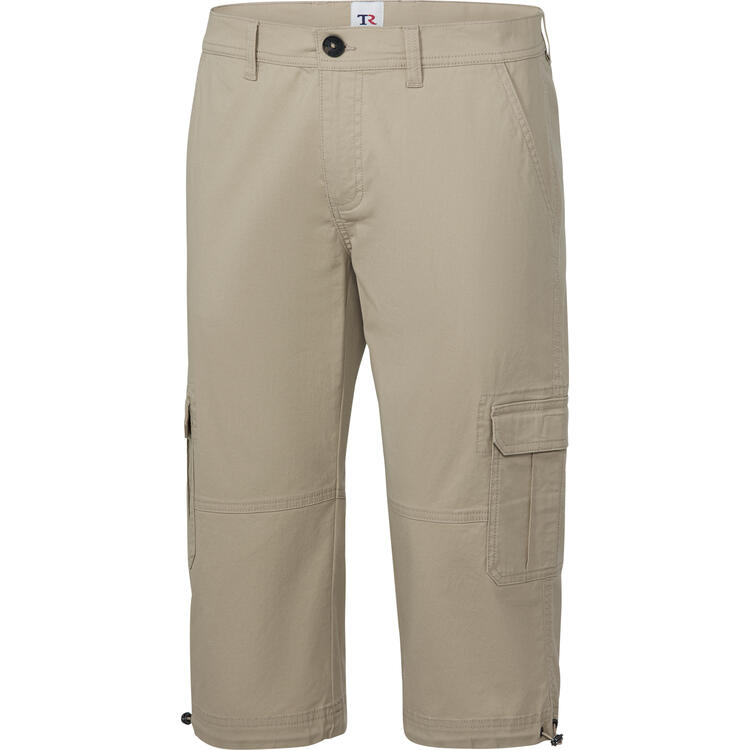 Auf diesem Bild sehen Sie Tom Ramsey Herren Capri-Hosen in der Farbe sand