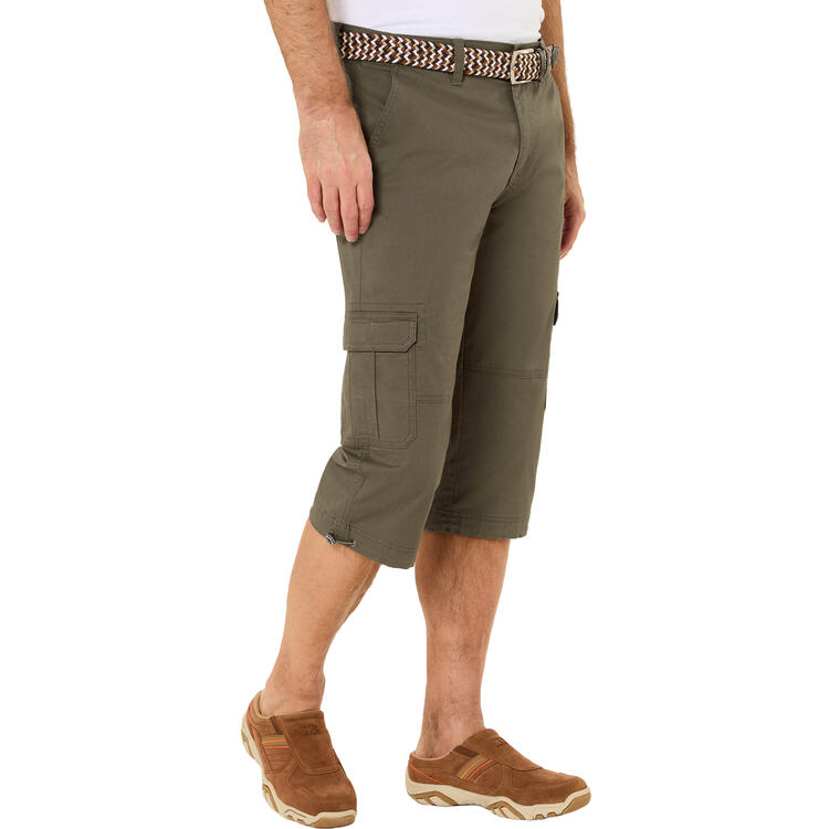 Auf diesem Bild sehen Sie Tom Ramsey Herren Capri-Hosen in der Farbe khaki