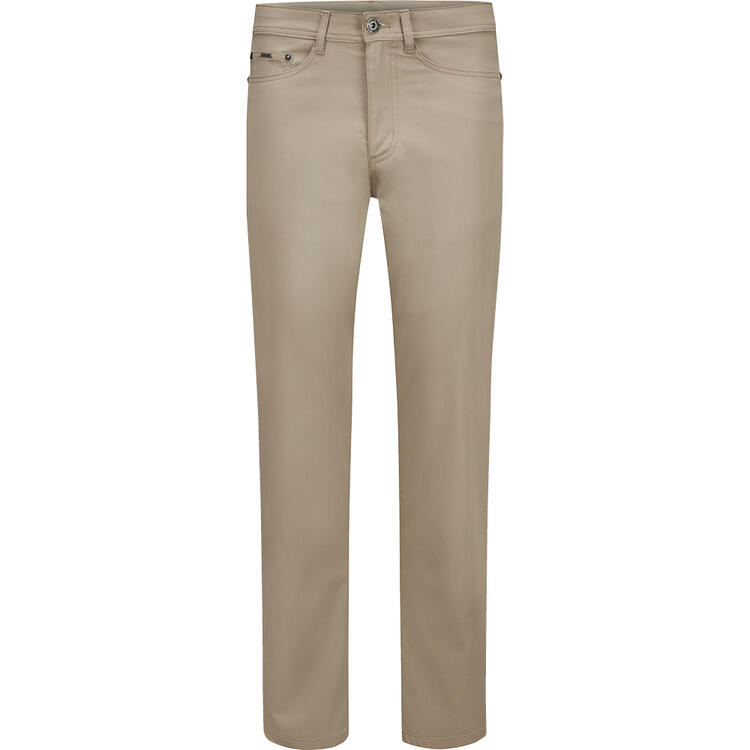 Auf diesem Bild sehen Sie Stone Rich Herren Leichtgewichthose, k�hlend und knitterarm in der Farbe beige