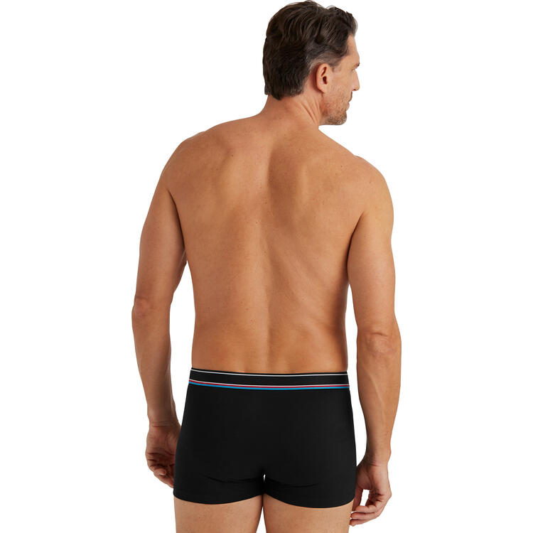 Auf diesem Bild sehen Sie Jacques Britt 5er Pack Boxershorts, Baumwolle mit Stretch in der Farbe schwarz