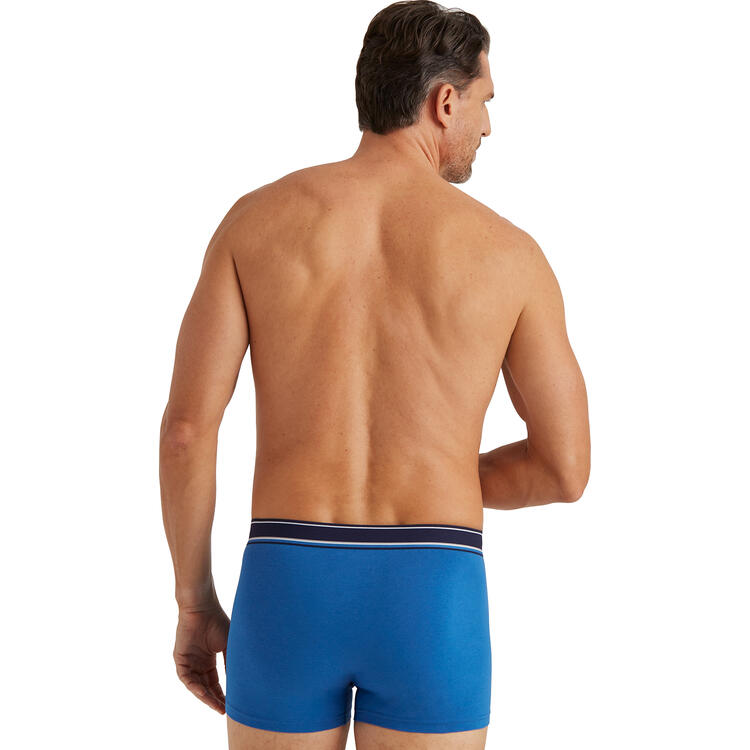 Auf diesem Bild sehen Sie Daniel Hechter 5er Pack Herren Boxershorts, elastischer Bund f�r sicheren Halt in der Farbe blau