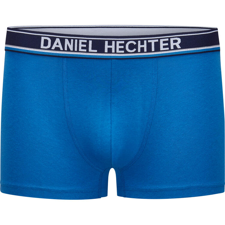 Auf diesem Bild sehen Sie Daniel Hechter 5er Pack Herren Boxershorts, elastischer Bund f�r sicheren Halt in der Farbe blau