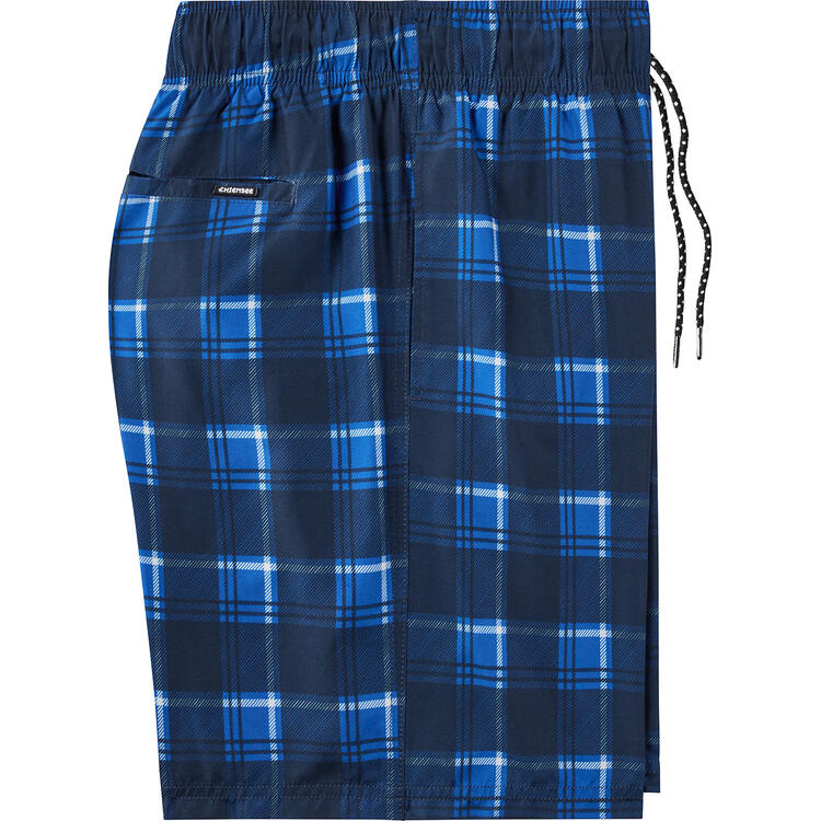 Auf diesem Bild sehen Sie Chiemsee Herren Freizeit-Bermudas, perfekter Halt und bequemer Sitz in der Farbe karo blau