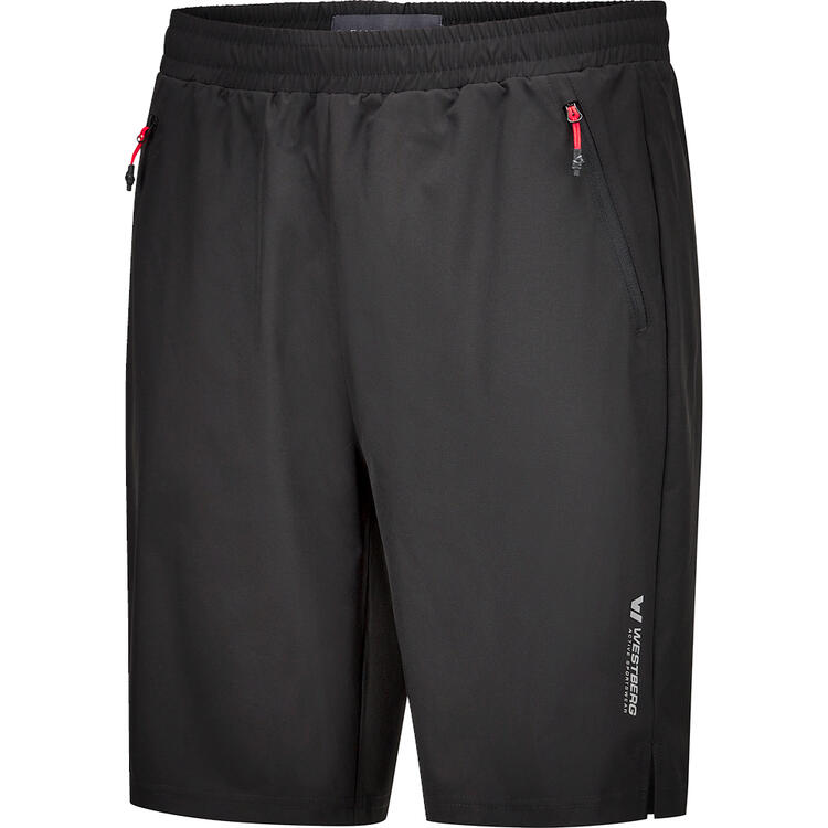 Auf diesem Bild sehen Sie Westberg Herren Fahrradshorts in der Farbe schwarz