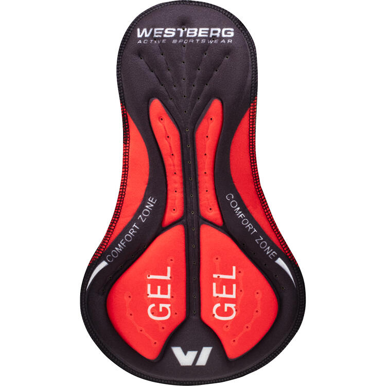 Auf diesem Bild sehen Sie Westberg Herren Fahrradshorts in der Farbe schwarz