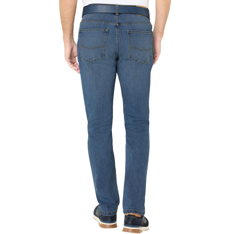 Auf diesem Bild sehen Sie Tom Ramsey Herren Sommerjeans, leicht und bequem in der Farbe hellblau