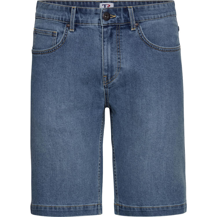 Auf diesem Bild sehen Sie Tom Ramsey Herren Sommer-Jeansbermudas, leicht und bequem in der Farbe hellblau