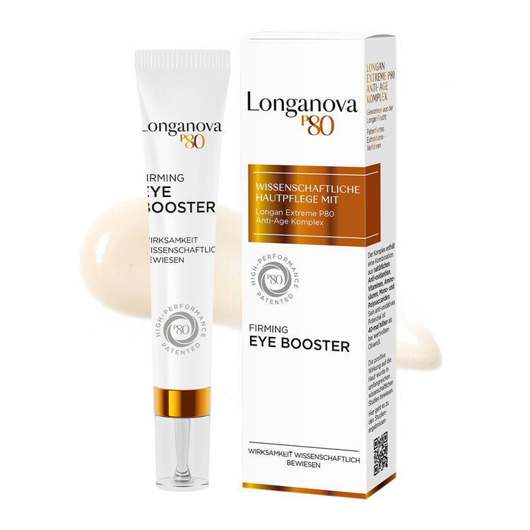 Auf diesem Bild sehen Sie Longanova  P 80 Augencreme 15 ml f�r Damen und Herren in der Farbe wei�