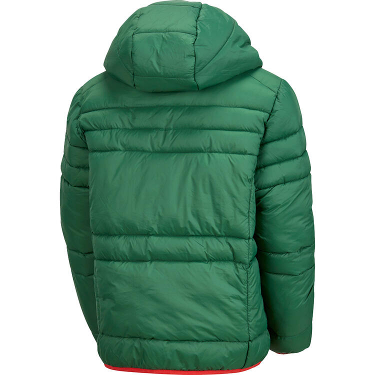Auf diesem Bild sehen Sie Benetton Kinder Steppjacke, w�rmend und windabweisend in der Farbe gr�n