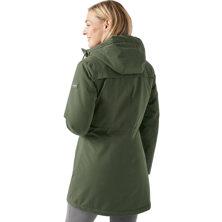Auf diesem Bild sehen Sie Strenesse Blue Damen Parka in der Farbe olivgr�n