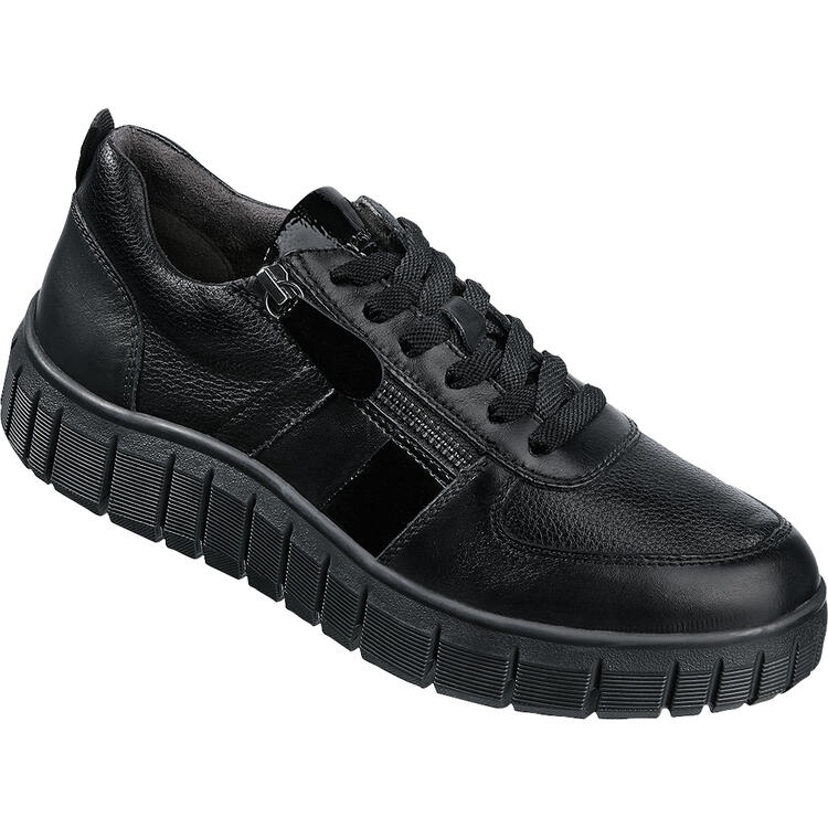 Auf diesem Bild sehen Sie Emilia Parker Damen Bequem-Schnrer in der Farbe schwarz