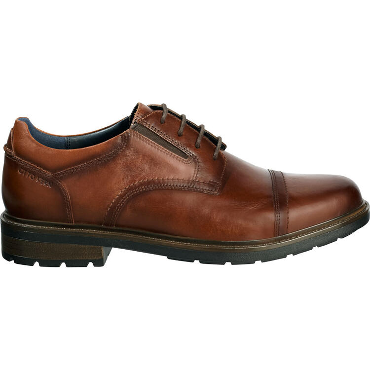 Auf diesem Bild sehen Sie Otto Kern Herren Lederschuhe in der Farbe braun
