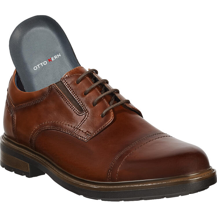 Auf diesem Bild sehen Sie Otto Kern Herren Lederschuhe in der Farbe braun