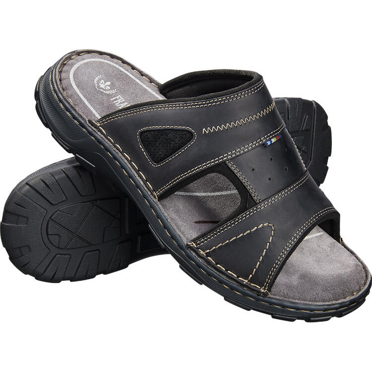 Franco Bettoni Herren Lederpantolette