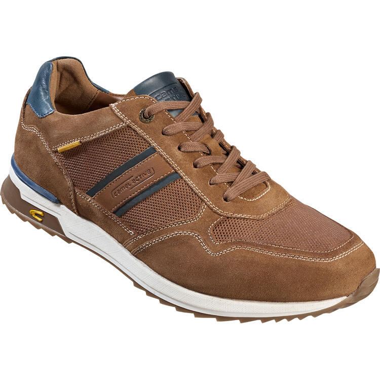 Auf diesem Bild sehen Sie camel active Herren Sneaker in der Farbe cognac