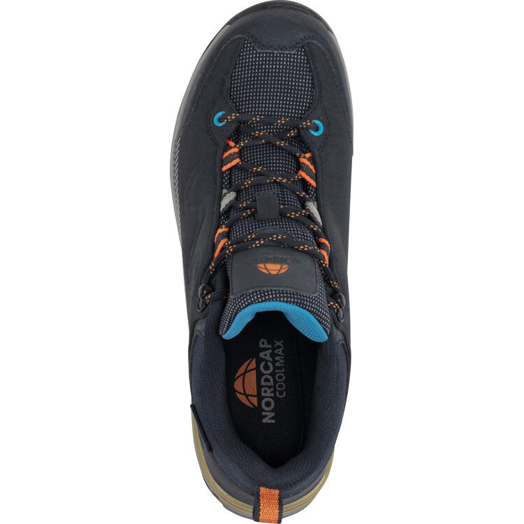 Auf diesem Bild sehen Sie Nordcap Trekkingschuhe unisex in der Farbe dunkelblau