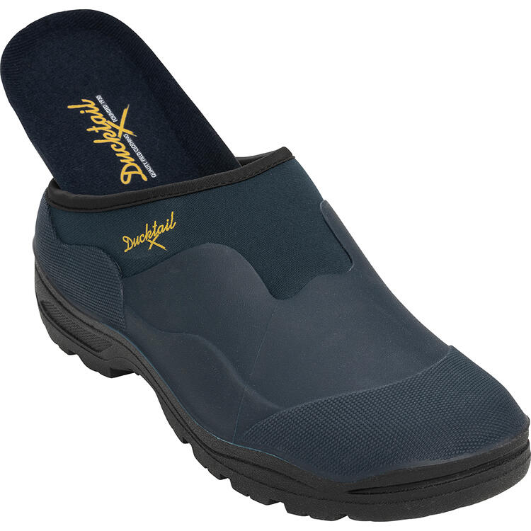 Auf diesem Bild sehen Sie Ducktail Freizeit- und Gartenschuh unisex in der Farbe dunkelblau