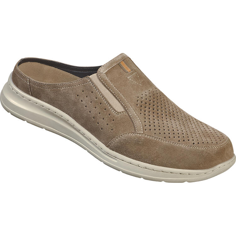 schumann und shne Herren Leder-Pantolette