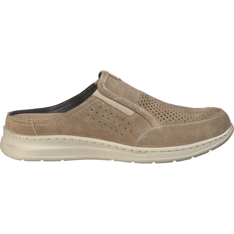 schumann und shne Herren Leder-Pantolette