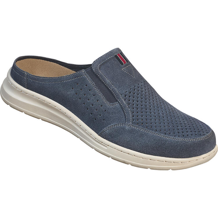 schumann und shne Herren Leder-Pantolette