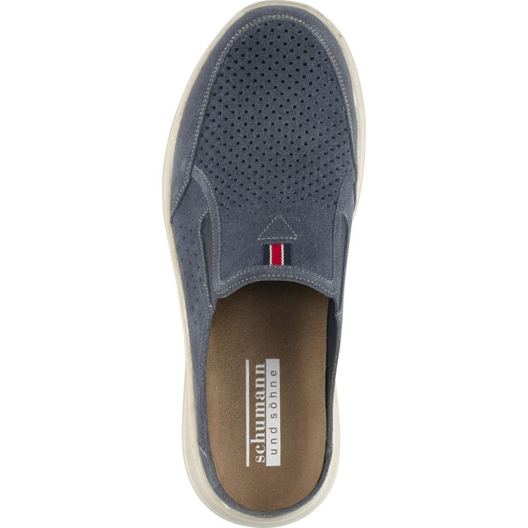 schumann und shne Herren Leder-Pantolette