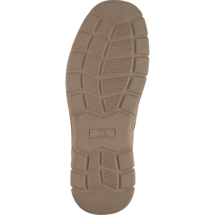 Tom Ramsey Herren Leder-Slipper mit Zipp