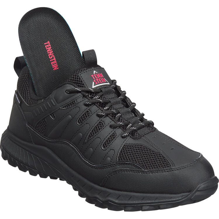 Auf diesem Bild sehen Sie Tennstein Sneaker wasserdicht unisex in der Farbe schwarz