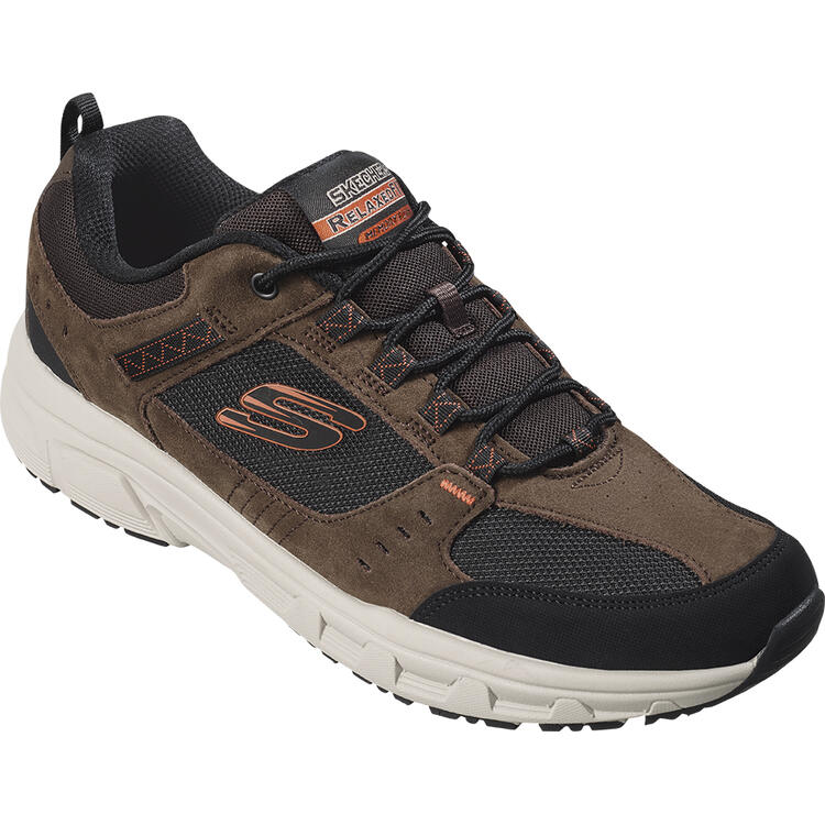 Auf diesem Bild sehen Sie Skechers Herren Trekkingschuhe niedrig in der Farbe braun