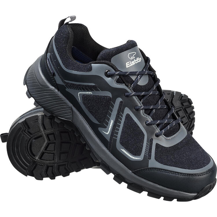 Auf diesem Bild sehen Sie Eisbr Merino-Trekkingschuh niedrig in der Farbe navy