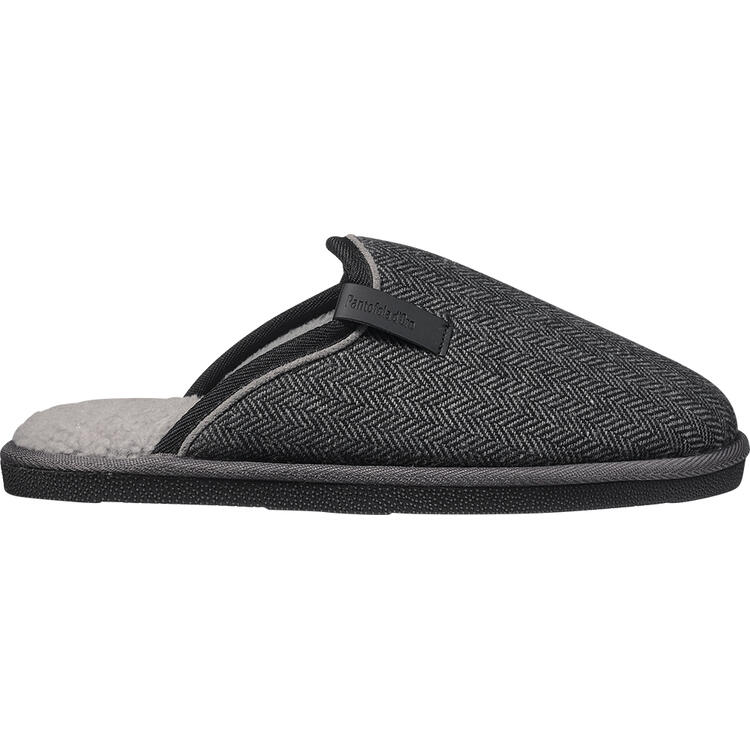 Auf diesem Bild sehen Sie Pantofola d'Oro Herren Hausschuhe in der Farbe grau