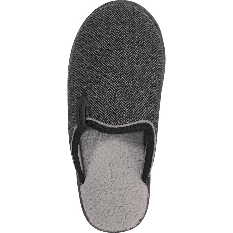 Auf diesem Bild sehen Sie Pantofola d'Oro Herren Hausschuhe in der Farbe grau