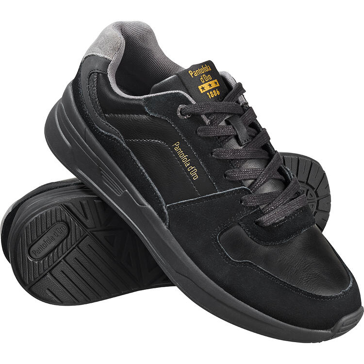 Auf diesem Bild sehen Sie Pantofola d'Oro Herren Sneaker in der Farbe schwarz