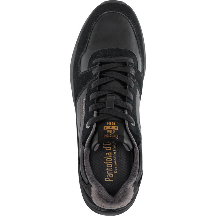 Auf diesem Bild sehen Sie Pantofola d'Oro Herren Sneaker in der Farbe schwarz