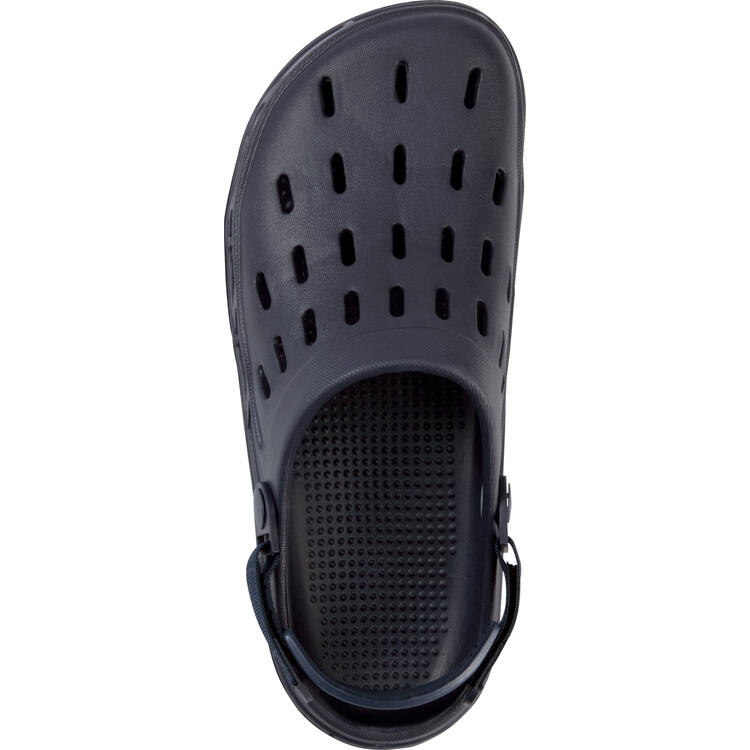 Auf diesem Bild sehen Sie Bernwalt Garten- und Freizeitpantolette unisex in der Farbe marine