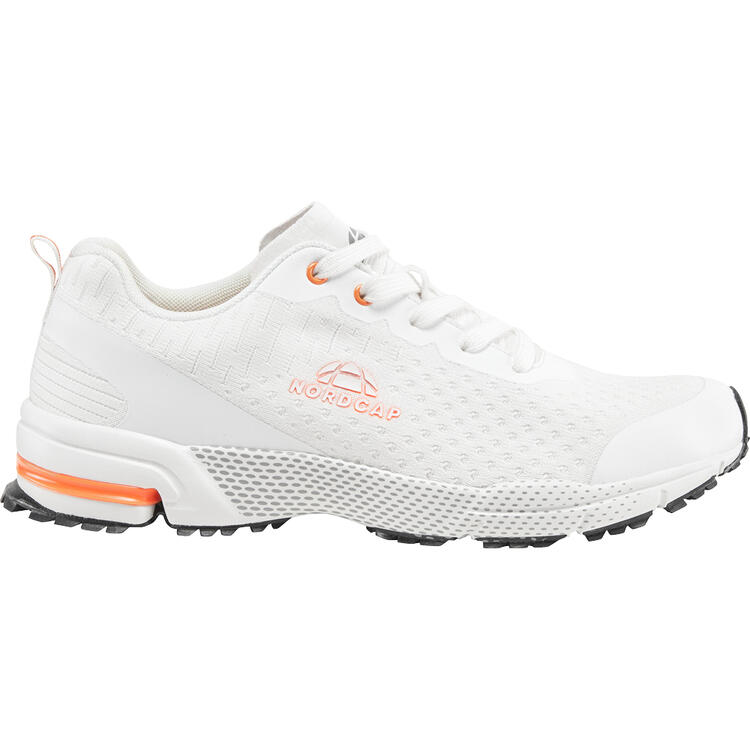 Auf diesem Bild sehen Sie Nordcap Trekkingsneaker unisex mit griffigem Trekkingprofil in der Farbe wei�