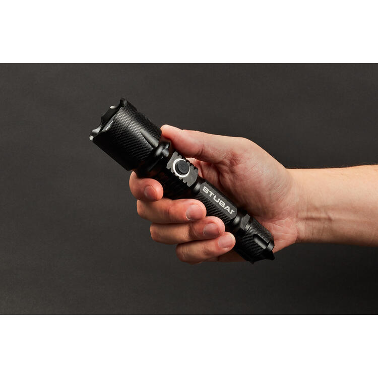 GRATIS* STUBAI LED-Aluminium Taschenlampe