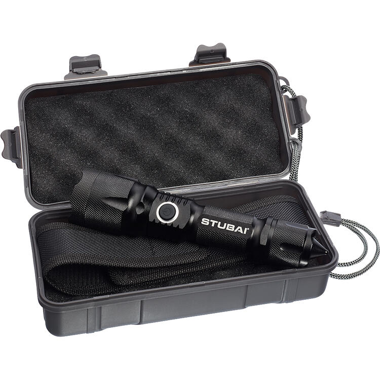STUBAI LED-Aluminium-Taschenlampe