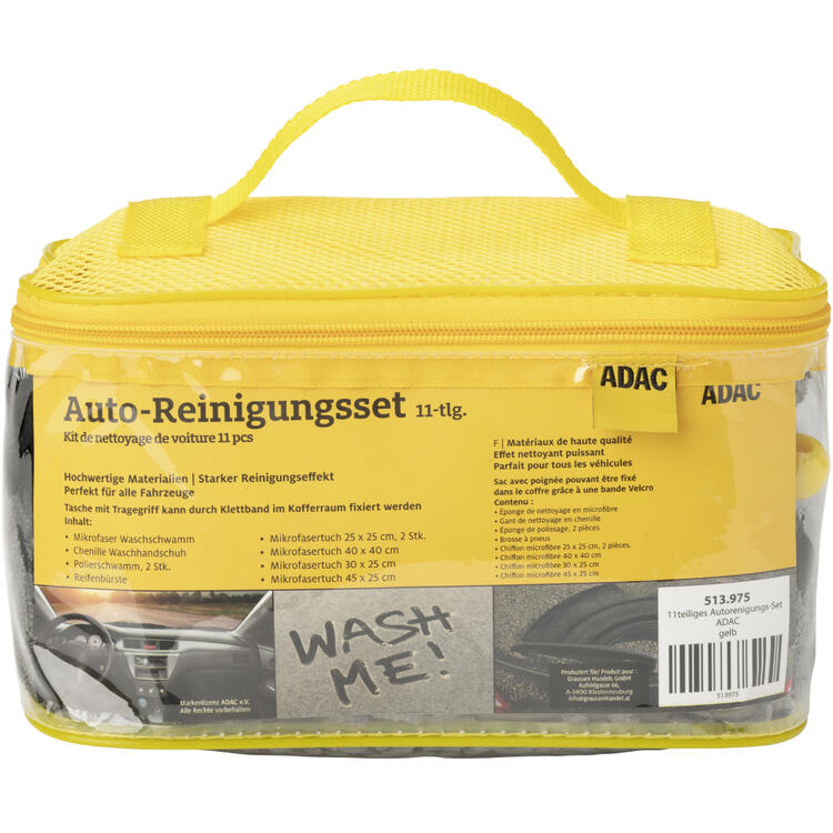 ADAC 11-teiliges Autoreinigungs-Set