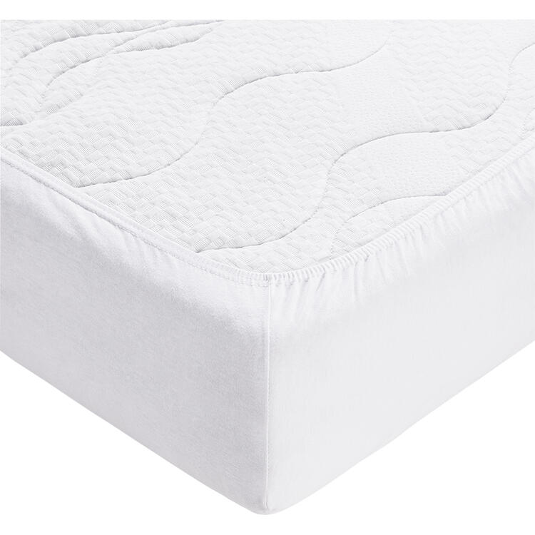 Auf diesem Bild sehen Sie Primbausch 2er Pack Spannleint�cher 90 x 190 cm bis 100 x 200 cm in der Farbe wei�