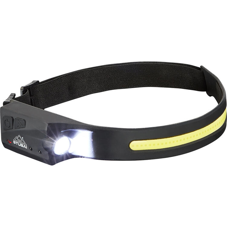 Auf diesem Bild sehen Sie Stubai Stirnlampe in der Farbe schwarz