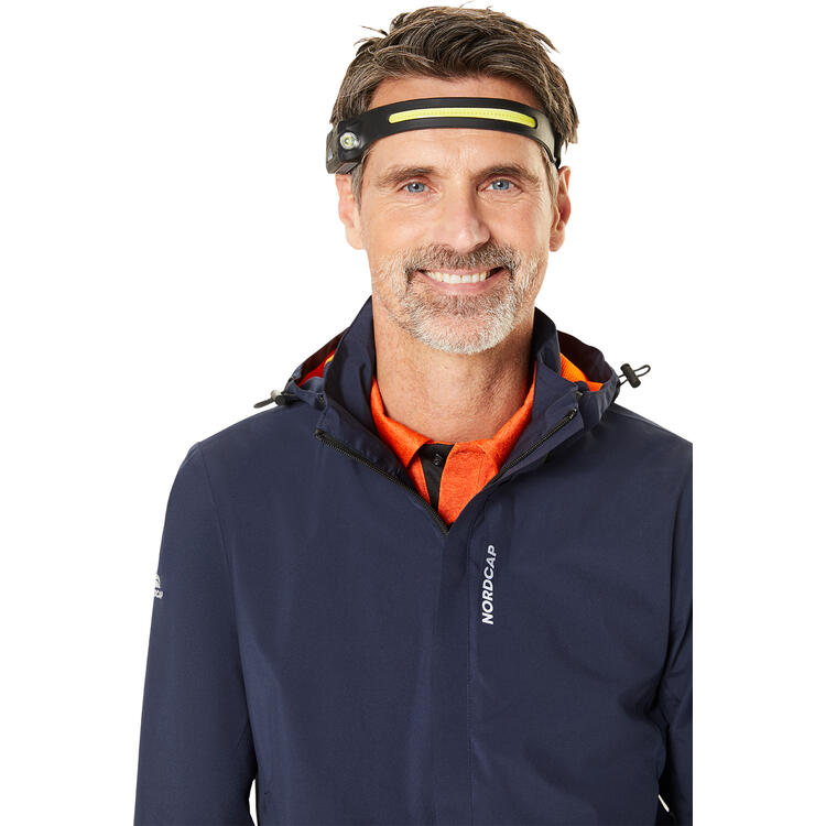 Auf diesem Bild sehen Sie Stubai Stirnlampe in der Farbe schwarz