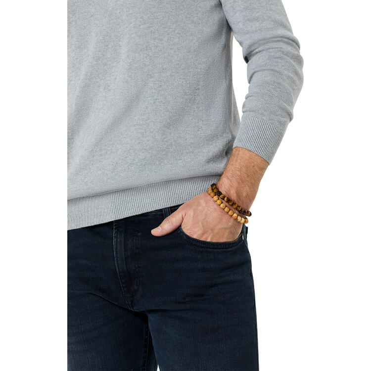 Auf diesem Bild sehen Sie Oliver Weber 2er Pack Halbedelstein-Armband in der Farbe Farb Mix