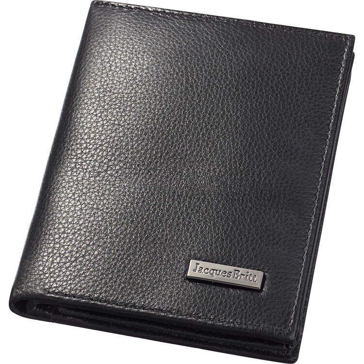 Auf diesem Bild sehen Sie Jacques Britt RFID Geldb�rse in der Farbe schwarz