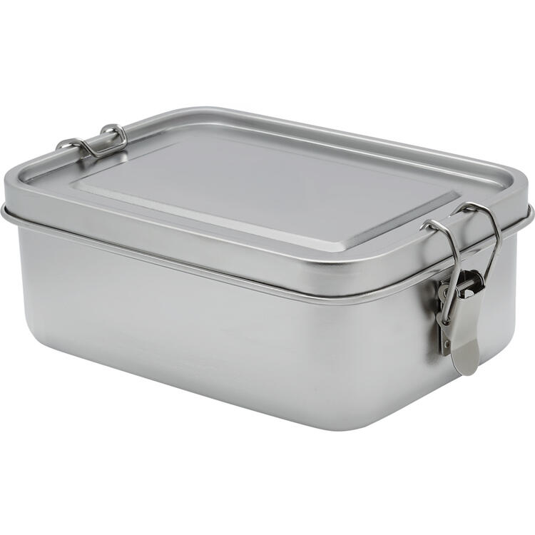 Auf diesem Bild sehen Sie Cuttello Jausenbox in der Farbe silber